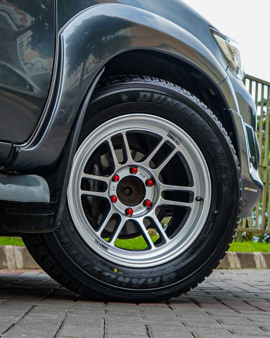 Modifikasi Toyota Fortuner dengan Velg Enkei RPT1 Hyper Silver